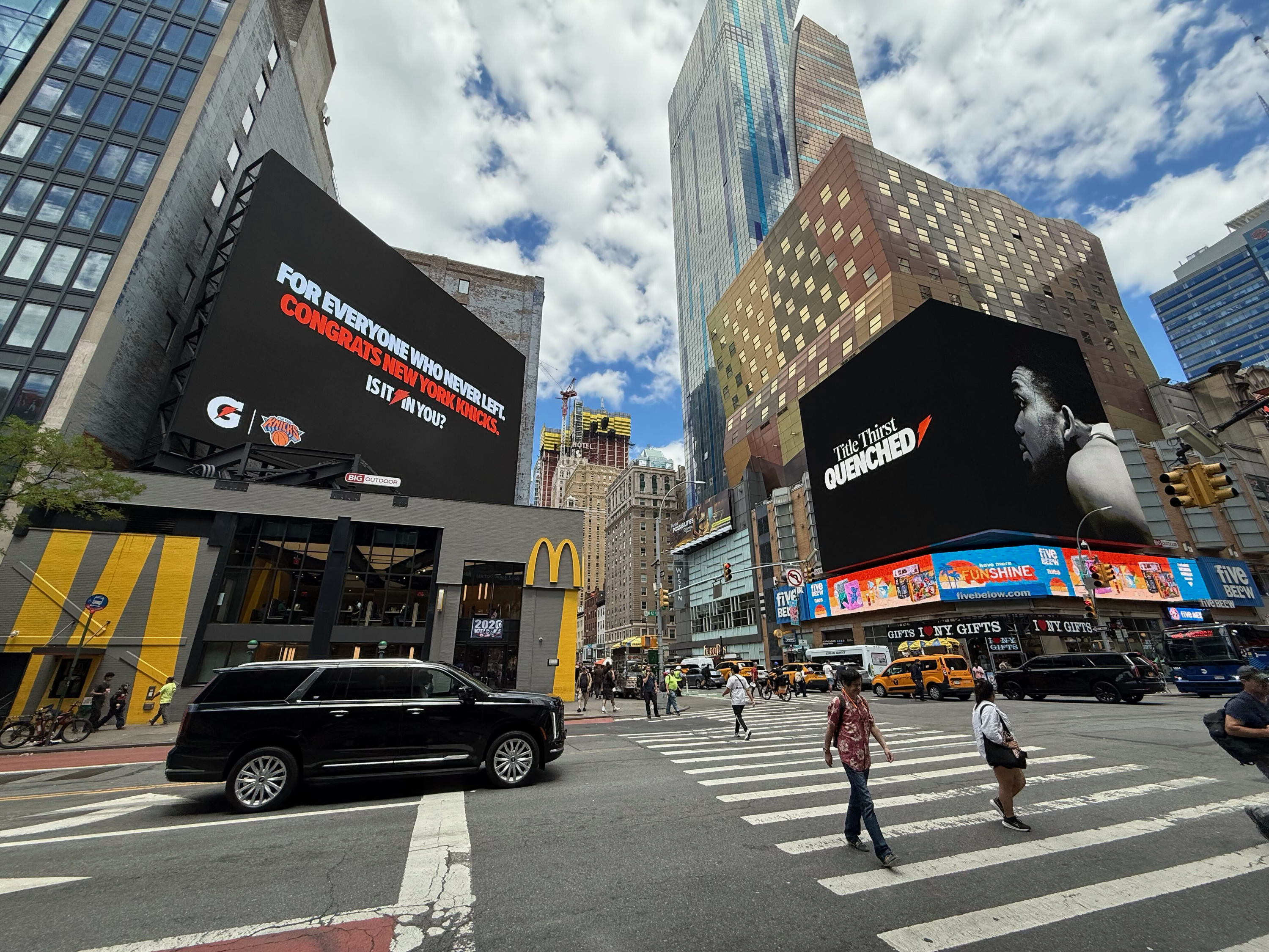 GATORADE | NEW YORK KNICKS campaign image 1